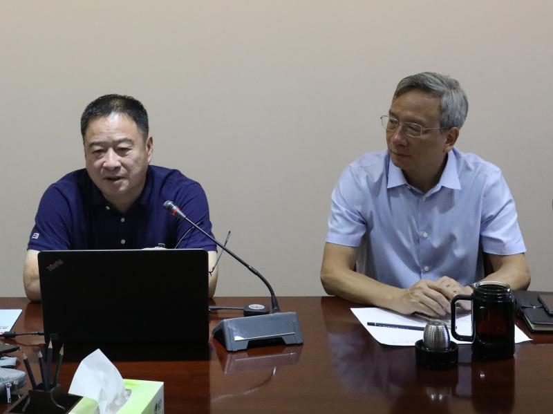 水規總院副總工司富安到公司做《大埋深隧洞巖體工程特性及評價方法》專題講座